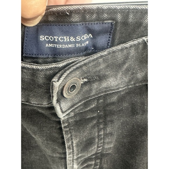 SCOTCH & SODA 34x32‎ RALSTON REGULAR FIT JEANS  GREY - Picture 4 of 14